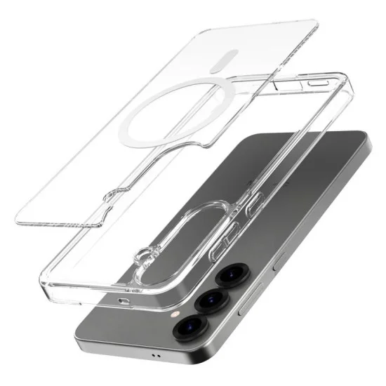 Cover Samsung S25 Plus Duple Magsafe Case Araree - Clear